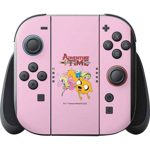 Adult Swim Adventure Time Riding in a Unicorn Nintendo Switch 2 (2025) with Joy-Con Skin