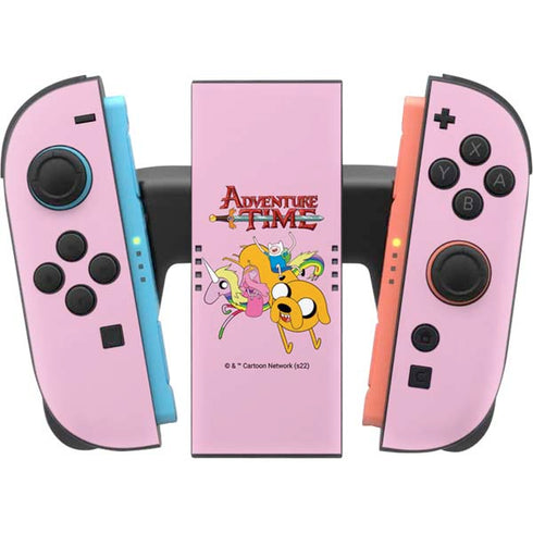 Adult Swim Adventure Time Riding in a Unicorn Nintendo Switch 2 (2025) Joy-Con Controller Skin
