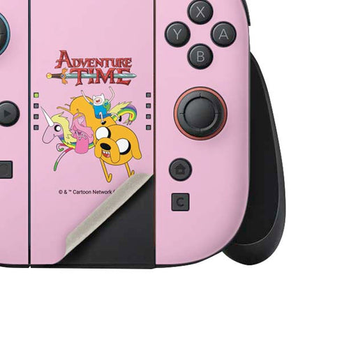 Adult Swim Adventure Time Riding in a Unicorn Nintendo Switch 2 (2025) Joy-Con Controller Skin