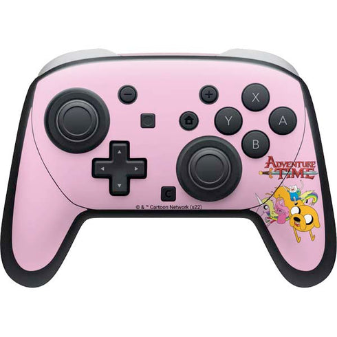 Adult Swim Adventure Time Riding in a Unicorn Nintendo Switch 2 (2025) Pro Controller Skin