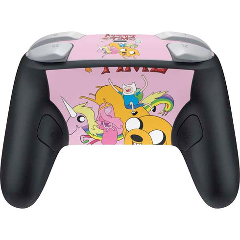 Adult Swim Adventure Time Riding in a Unicorn Nintendo Switch 2 (2025) Pro Controller Skin