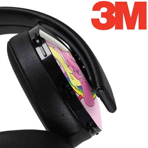 Adult Swim Adventure Time Riding in a Unicorn PlayStation 4 Gold Wireless Headset Skin