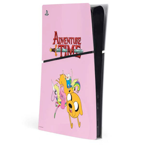 Adult Swim Adventure Time Riding in a Unicorn PlayStation PS5 Skins