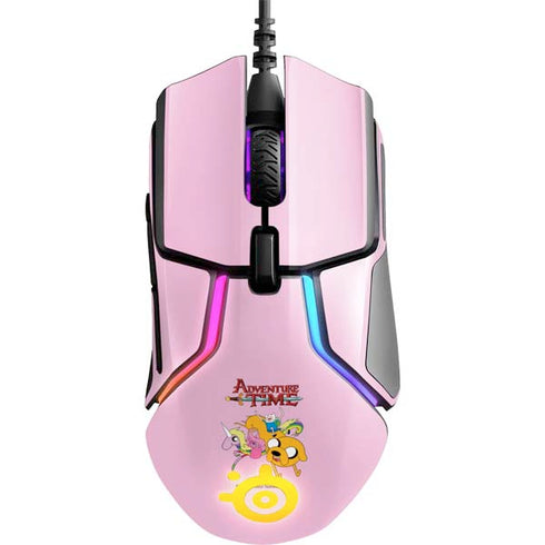Adult Swim Adventure Time Riding in a Unicorn SteelSeries Rival 600 Gaming Mouse Skin