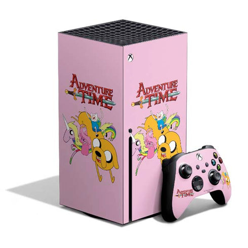 Adult Swim Adventure Time Riding in a Unicorn Xbox Series X Skins
