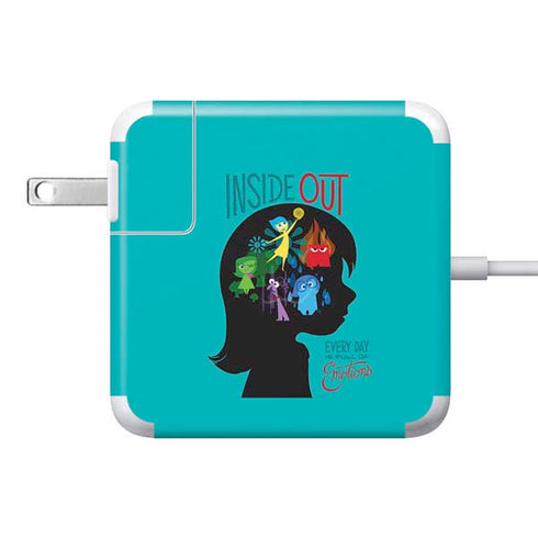 Disney Inside Out Riley’s Emotions 85W Power Adapter (15 and 17 inch MacBook Pro Charger) Skin