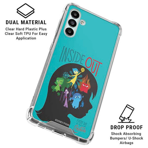 Disney Inside Out Riley’s Emotions Galaxy A13 5G Clear Case