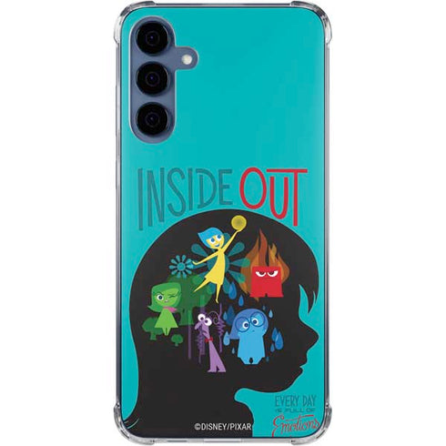 Disney Inside Out Riley’s Emotions Galaxy A55 5G Clear Case