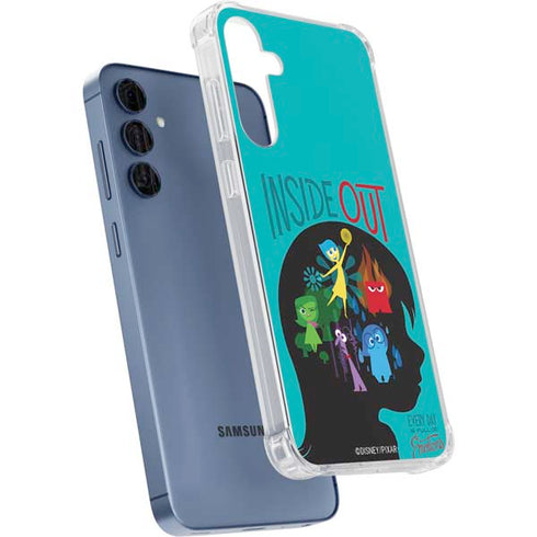 Disney Inside Out Riley’s Emotions Galaxy A55 5G Clear Case