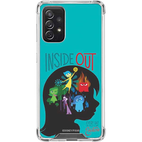 Disney Inside Out Riley’s Emotions Galaxy A72 5G Clear Case