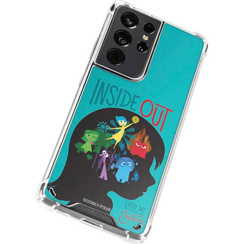 Disney Inside Out Riley’s Emotions Galaxy S21 Ultra 5G Clear Case