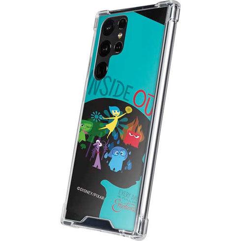 Disney Inside Out Riley’s Emotions Galaxy S22 Ultra Clear Case