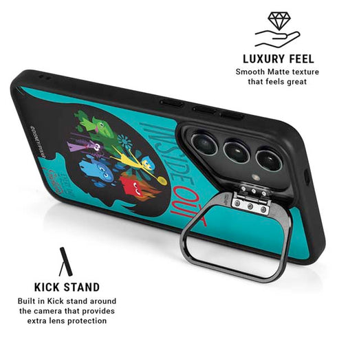 Disney Inside Out Riley’s Emotions Galaxy S24 FE Kickstand Case