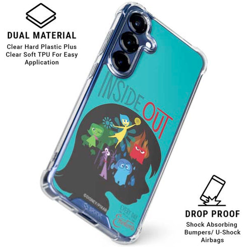 Disney Inside Out Riley’s Emotions Galaxy S25 Plus Clear Case