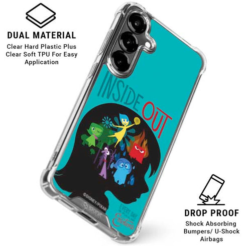 Disney Inside Out Riley’s Emotions Galaxy S26 Clear Case