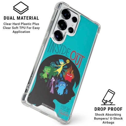 Disney Inside Out Riley’s Emotions Galaxy S26 Ultra Clear Case