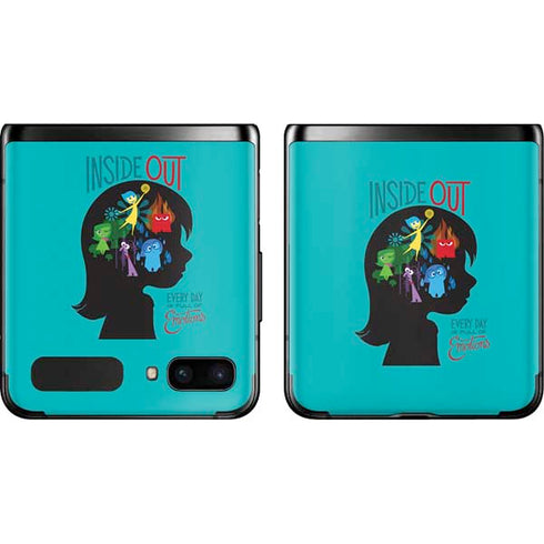 Disney Inside Out Riley’s Emotions Galaxy Z Flip Skin