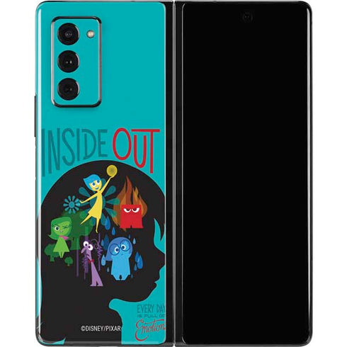 Disney Inside Out Riley’s Emotions Galaxy Z Fold2 5G Skin