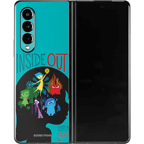 Disney Inside Out Riley’s Emotions Galaxy Z Fold3 5G Skin