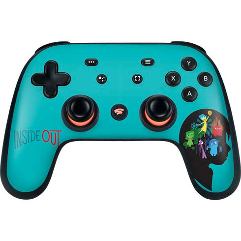 Disney Inside Out Riley’s Emotions Google Stadia Controller Skin