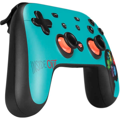 Disney Inside Out Riley’s Emotions Google Stadia Controller Skin