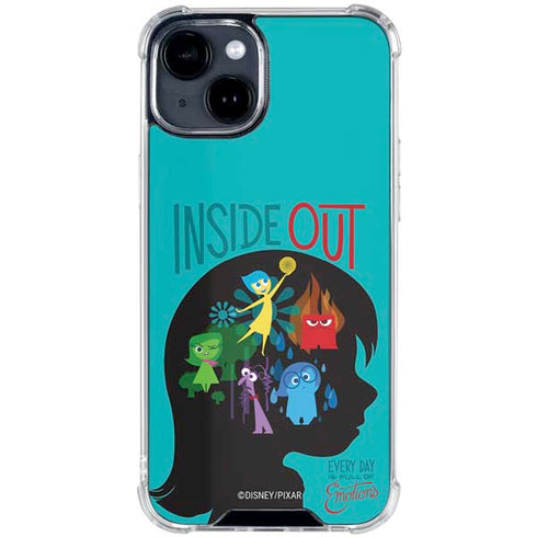 Disney Inside Out Riley’s Emotions iPhone 14 Plus Clear Case