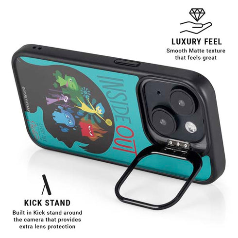 Disney Inside Out Riley’s Emotions iPhone 14 Plus Kickstand Case