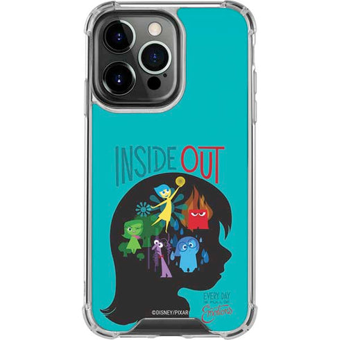 Disney Inside Out Riley’s Emotions iPhone 14 Pro Clear Case