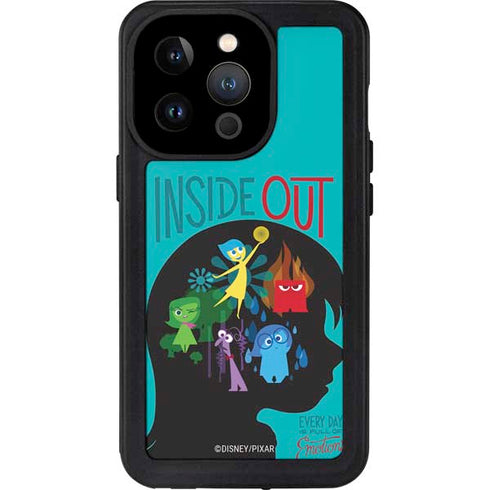 Disney Inside Out Riley’s Emotions iPhone 14 Pro Waterproof Case