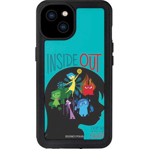 Disney Inside Out Riley’s Emotions iPhone 15 Plus Waterproof Case