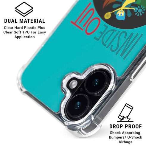 Disney Inside Out Riley’s Emotions iPhone 16 Clear Case