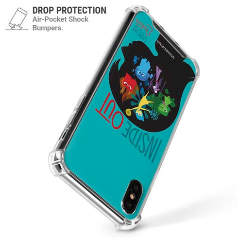 Disney Inside Out Riley’s Emotions iPhone XS Max Clear Case