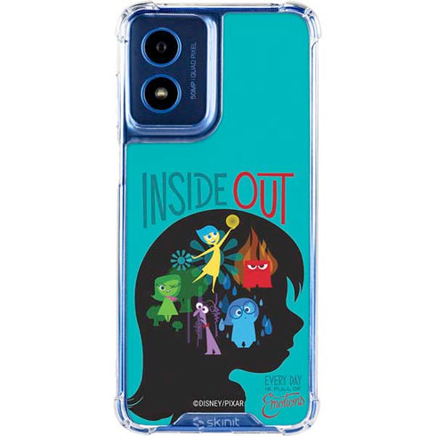 Disney Inside Out Riley’s Emotions Moto G 5G (2024) Clear Case