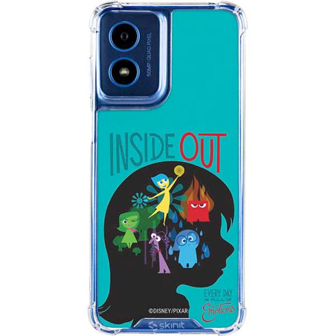 Disney Inside Out Riley’s Emotions Moto G Play 4G (2024) Clear Case