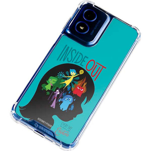 Disney Inside Out Riley’s Emotions Moto G Play 4G (2024) Clear Case