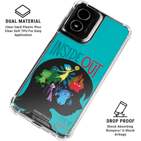 Disney Inside Out Riley’s Emotions Moto G Power 5G (2024) Clear Case