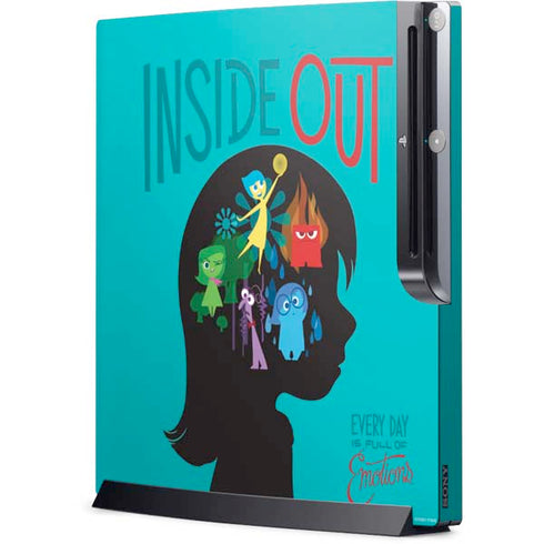Disney Inside Out Riley’s Emotions Playstation 3 & PS3 Slim Skin
