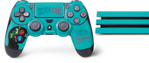 Disney Inside Out Riley’s Emotions PS4 Pro Bundle Skin