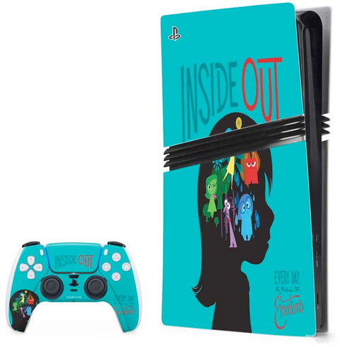 Disney Inside Out Riley’s Emotions PS5 Pro Bundle Skin