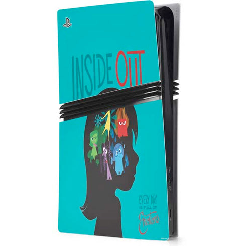 Disney Inside Out Riley’s Emotions PS5 Pro Console Skin