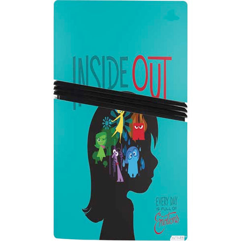 Disney Inside Out Riley’s Emotions PS5 Pro Console Skin