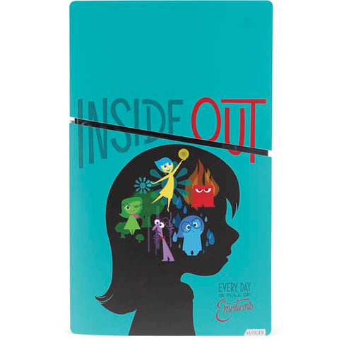Disney Inside Out Riley’s Emotions PS5 Slim Digital Edition Bundle Skin