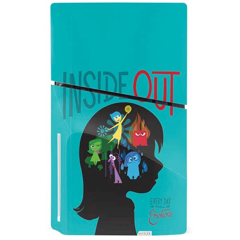 Disney Inside Out Riley’s Emotions PS5 Slim Disk Bundle Skin