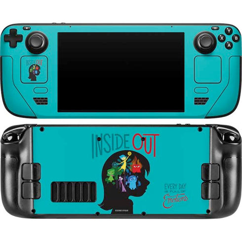 Disney Inside Out Riley’s Emotions Steam Deck Handheld Gaming Computer OLED Skin