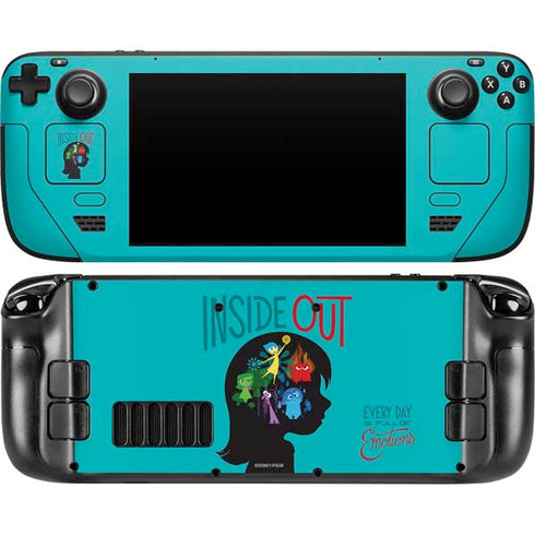 Disney Inside Out Riley’s Emotions Steam Deck Handheld Gaming Computer Skin