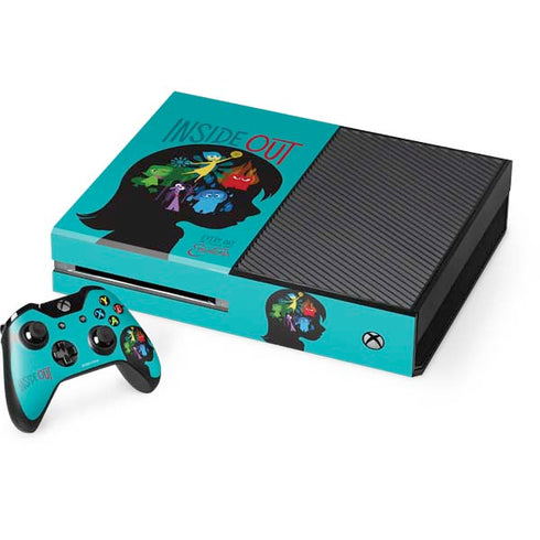 Disney Inside Out Riley’s Emotions Xbox One Console and Controller Bundle Skin