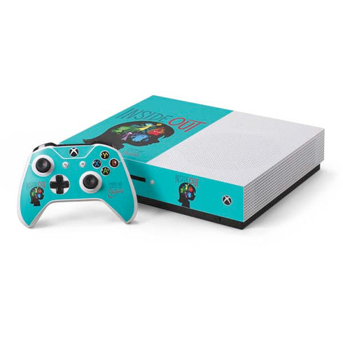 Disney Inside Out Riley’s Emotions Xbox One S Console and Controller Bundle Skin