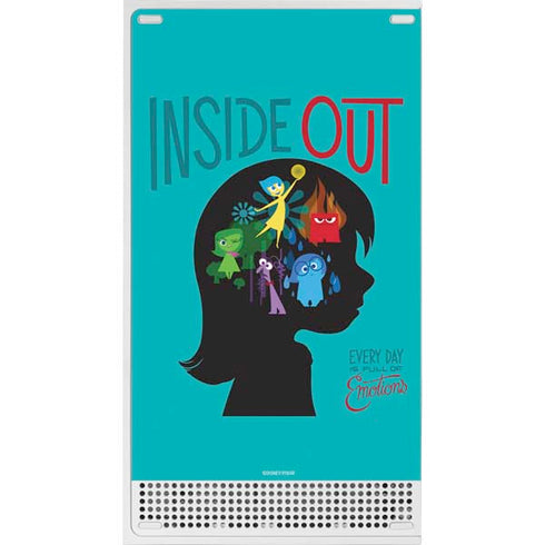 Disney Inside Out Riley’s Emotions Xbox Series S Console Skin