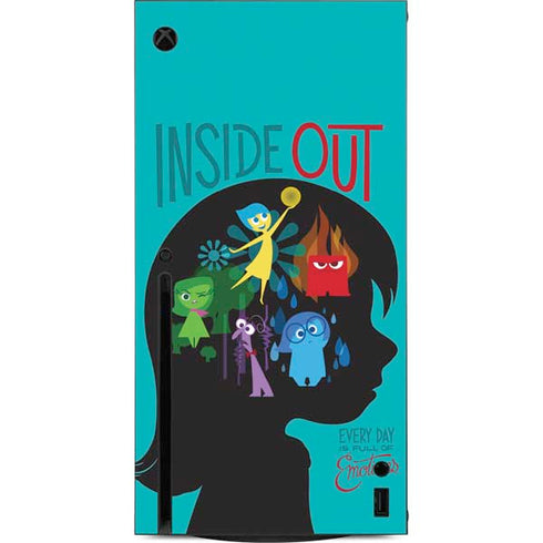 Disney Inside Out Riley’s Emotions Xbox Series X Console Skin