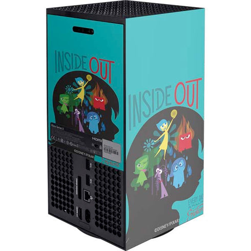 Disney Inside Out Riley’s Emotions XBox Series X Digital Edition Console Skin